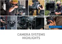 Camera Systems Highlights