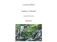 Control Flow