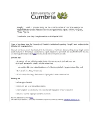 Final Report UNICEF-Unilever Study-Comments March 31-09