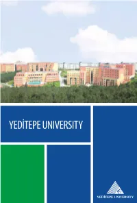 General Brochure Yeditepe University.Pdf