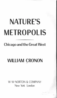 Nature's Metropolis