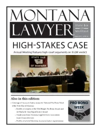 2014 October Montana Lawyer