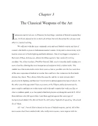 Chapter 3 the Classical Weapons of The
