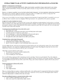 Concussion Information Sheet