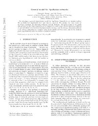 General Model for Apollonian Networks After T Gen- D New (D + 1)-Cliques with I As One Vertex of Them
