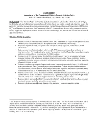 Notice of Proposed Rulemaking - WT Docket No