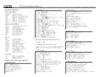 Ocaml Standard Library Ocaml V