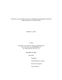 The Role of Sanctification of Parenting in Married Couples' Perceptions of Coparenting