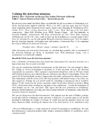 Valuing Life Detection Missions Edwin S