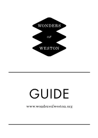 Wonders of Weston Guide