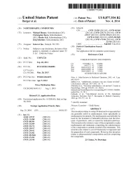 (12) United States Patent (10) Patent No.: US 8,877,934 B2 Berger Et Al