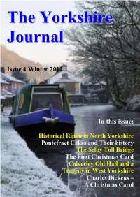 Issue 4 Winter 2012 in This Issue