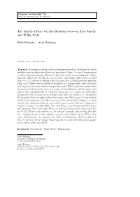 On the Relation Between Test Smells and Flaky Tests
