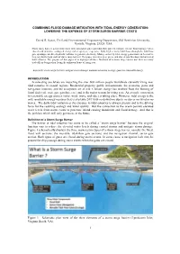 1 Combining Flood Damage Mitigation with Tidal Energy