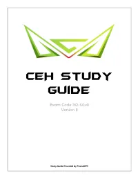 CEH Study Guide