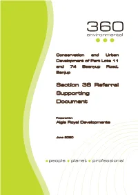 Section 38 Referral Supporting Document