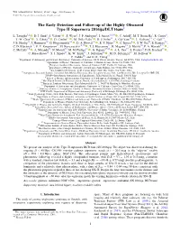 The Early Detection and Follow-Up of the Highly Obscured Type II Supernova 2016Ija/Dlt16am∗