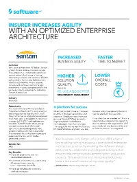 With an Optimized Enterprise Architecture