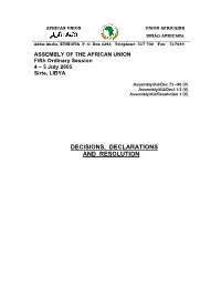 Decisions and Declarations(En)