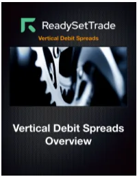 Introduction to Debit Spreads