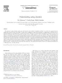 Understanding Eating Disorders