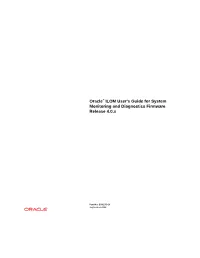 Oracle ILOM Web Interface