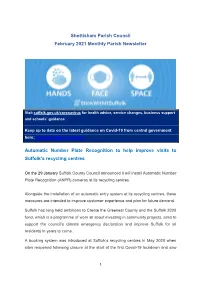 SCC Newsletter February 2021