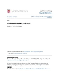 St. Ignatius Collegian Collections