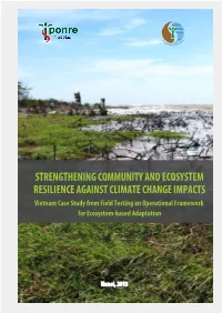 Strengthening Community and Ecosystem Resilience