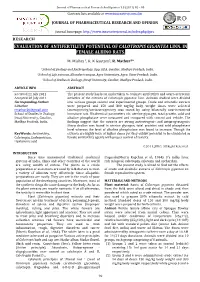 Toxic Effects of Root Extract of Calotropis Gigantea Linn