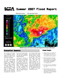 2007 Flood Report