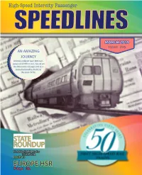 SPEEDLINES, HSIPR Committee, March 2019, Issue