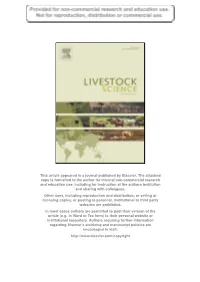 This Article Appeared in a Journal Published by Elsevier. the Attached