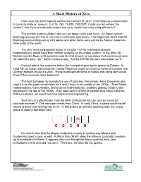 A Short History of Zero