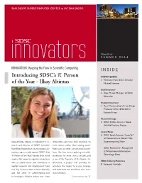 SUMMER 2014 Innovation: Keeping the Flow in Scientific Computing Inside