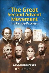 The Great Second Advent Movement.Pdf