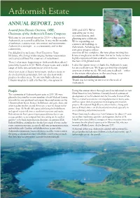 Ardtornish Annual Report