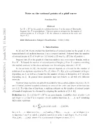 Arxiv:Math/0506293V1 [Math.NT] 15 Jun 2005 E