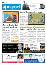 Aussie Basketball Legend on Show