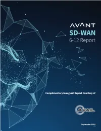 Complimentary Inaugural Report Courtesy Of