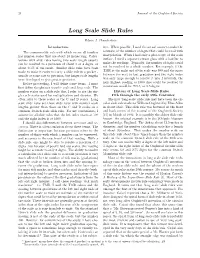 Long Scale Slide Rules