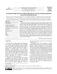 Seroepidemiological Feature of Chlamydia Abortus in Sheep and Goat Population Located in Northeastern Iran