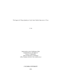 Dissertation Proposal