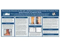 Neurovascular Structures at Risk with a Modified Posteromedial Incision for Posterior Pilon Variant Fractures: a Cadaveric Study Megan A