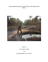 Checkmating the Resurgence of Youth Militancy in the Niger Delta Of