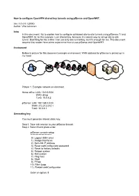 How to Configure Openvpn Shared Key Tunnels Using Pfsense and Openwrt