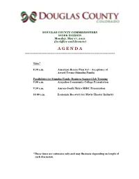 May 17 Work Session Stimulus