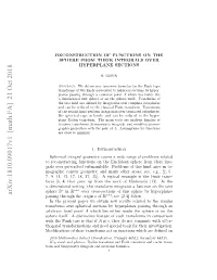 Arxiv:1810.09017V1 [Math.FA] 21 Oct 2018 Omadsmaitiitgasadivrinformulas