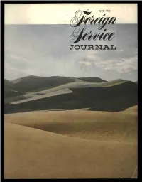 The Foreign Service Journal, June 1952