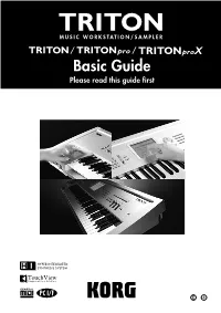 Triton Basic Guide